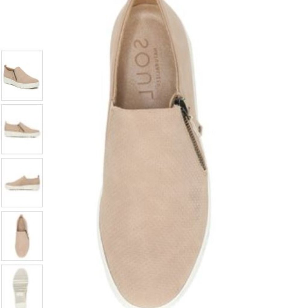 Nib Naturalizer | Soft Linen Turner Side-Zip Flat… - image 2